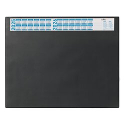 DURABLE 720401 Schreibunterlage 520x650mm Jahreskalender schwarz