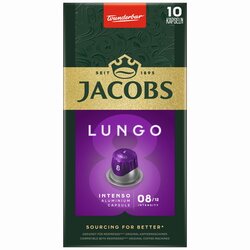 JACOBS 4057024 Kaffeekapsel Lungo 8 Intenso 10 St./Pack.