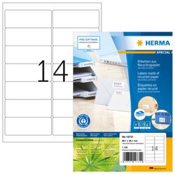 HERMA 10731 Etikett RC 99,1x38,1mm nws 1120St