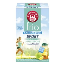 Teekanne 7394 Tee frio Sport Aktiv Apfel Zitrone Magnesium 18St