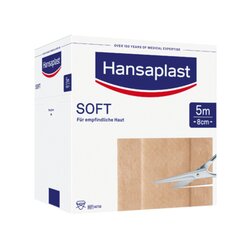 Hansaplast 48738 Pflaster SOFT 8cmx5m 
