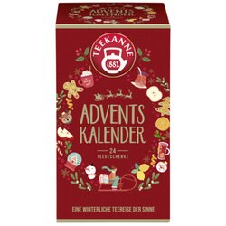 Teekanne 8086 Tee Adventskalender sort 24St 