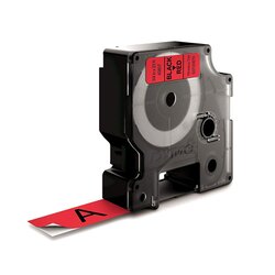 DYMO® S0720870 Schriftbandkassette D1 19mmx7m sw auf rt