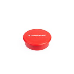 Soennecken 4887 Magnet rund 38mm 2,5kg rot 10 St./Pack.