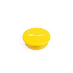 Soennecken 4885 Magnet rund 38mm 2,5kg gelb 10 St./Pack.