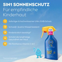 NIVEA SUN Sonnenschutzmittel Kids Schutz & Pflege 5 in 1