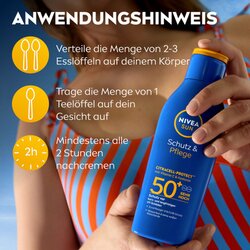 NIVEA SUN Sonnenschutzmittel Schutz & Pflege