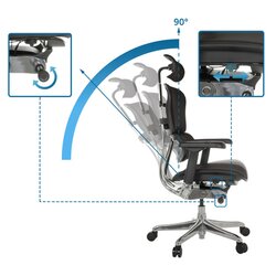 hjh OFFICE Bürodrehstuhl ERGOHUMAN GEN2