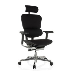 hjh OFFICE 652304 Bürostuhl ERGOHUMAN GEN2 Stoff sw
