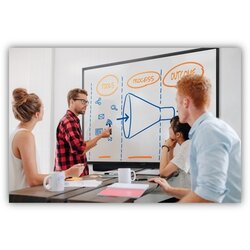 Legamaster Professionelles Display Evolve 2 86" mit Installation und Einweisung