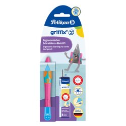 Pelikan 300009681 Bleistift griffix B2LPR LovelyPink R