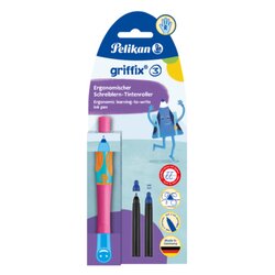 Pelikan 300009673 Tintenschreiber griffix T2LPR LovelyPink R