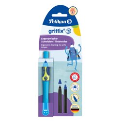 Pelikan 400195785 Tintenschreiber griffix T2NBL NeFrBlue L
