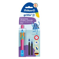 Pelikan 300009674 Tintenschreiber griffix T2LPL LovelyPink L