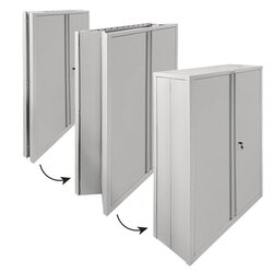 Phoenix Flügeltürenschrank SCF faltbar 915 x 1.400 x 370 mm (B x H x T)