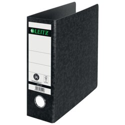 Leitz 10750000 Ordner DIN A5 80mm Pappe schwarz
