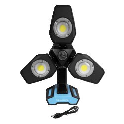 QUANTOOL Q30600 Arbeitsleuchte mit 3 Flügeln 35W