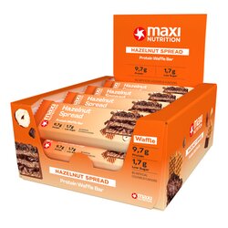 MaxiNutrition 10030444 Proteinriegel Hazlenut Waffle 39g 12St