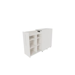 Beistellcontainer 463 x 1.115 x 900 mm (B x H x T) links offen, Neutralware