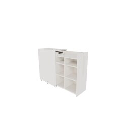 Beistellcontainer 463 x 1.115 x 900 mm (B x H x T) rechts offen, Neutralware