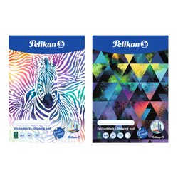 Pelikan 300003888 Zeichenblock A4 120g 20Bl