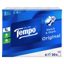Tempo® 830339 Taschentücher 4lg 30x10St