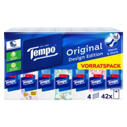 Tempo® 830318 Taschentücher 4lg 42x10St