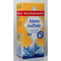 Bad Reichenhaller 10260 Alpen Jodsalz 500g