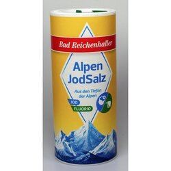 Bad Reichenhaller 10467 Alpen Jodsalz mit Fluorid 500g