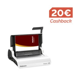 Fellowes® 5627601 Plastikbindegerät Pulsar+ max. 300Blatt weiß