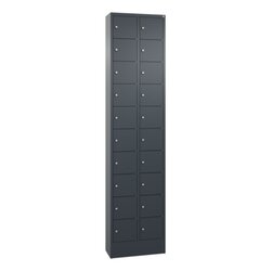 C+P 80700203S10155 Fachschrank 20Fächer 195x46x20cm an/an