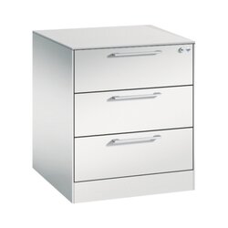 C+P 146274322S10052 Karteischrank A5 quer 3Schübe 2bhg lgr/lgr