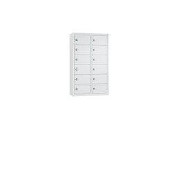 C+P 80700231S10001 Spind 12Fächer 77x46x20cm lgr/lgr