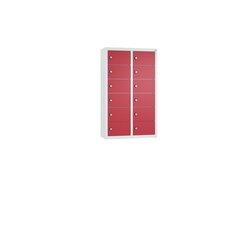 C+P 80700231S10031 Spind 12Fächer 77x46x20cm lgr/rrt