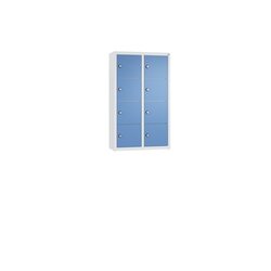 C+P 80700233S10009 Spind 8Fächer 77x46x20cm lgr/fbl