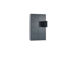 C+P 80700233S10049 Spind 8Fächer 77x46x20cm an/an