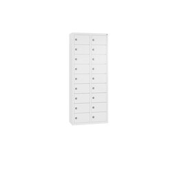 C+P 80700221S10036 Spind 18Fächer 113x46x20cm ws/ws