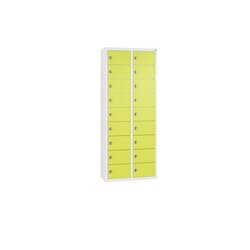 C+P 80700221S10033 Spind 18Fächer 113x46x20cm ws/clowngn