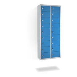 C+P 80700221S10003 Spind 18Fächer 113x46x20cm lgr/lbl