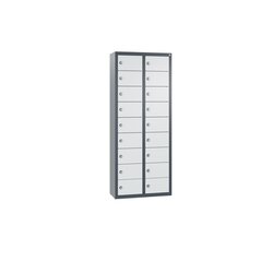 C+P 80700221S10031 Spind 18Fächer 113x46x20cm an/lgr