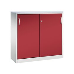 C+P 20471200S10098 Akten-Sideboard 3OH 1200x1200x400mm lgr/rrt
