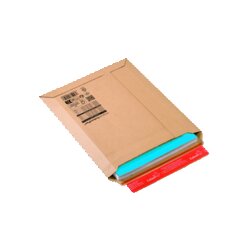 ColomPac® CP010.05 Versandtasche Rigid Plus DIN A4+ sk Wellpappe braun