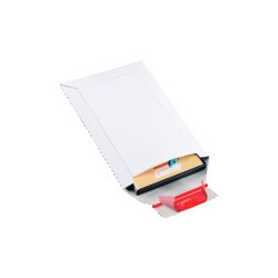 ColomPac® CP 012.01 Versandtasche Rigid A5 Vollpappe weiß