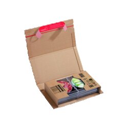 ColomPac® CP020.04 Versandkarton Universal 25,1x6x16,5cm braun