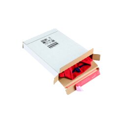 ColomPac® CP 065.56 Faltkarton 24,4x34,4x4,5cm sk weiß