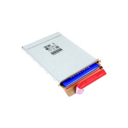 ColomPac® CP 065.55 Faltkarton 24,4x34,4x1,5cm sk weiß