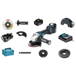 Makita® DGA511RTJ Akku-Winkelschleifer 18V/5Ah 2Akkus +Ladegerät