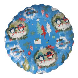 PAPSTAR 11528 Präsentierschale Weihnachten 23cm sort 2St