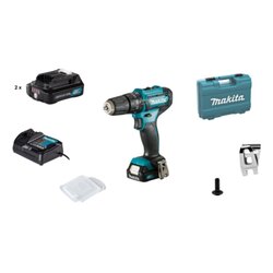 Makita® HP333DSAX1 Akku-Schlagbohrschrauber 12V/2Ah 2Akkus +Ladeger
