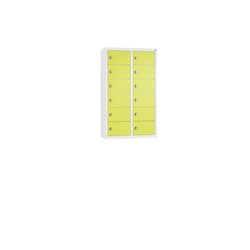 C+P 80700231S10066 Spind 12Fächer 77x46x20cm ws/clowngn